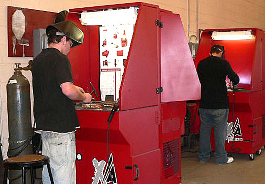 Down-Draft-Tables
